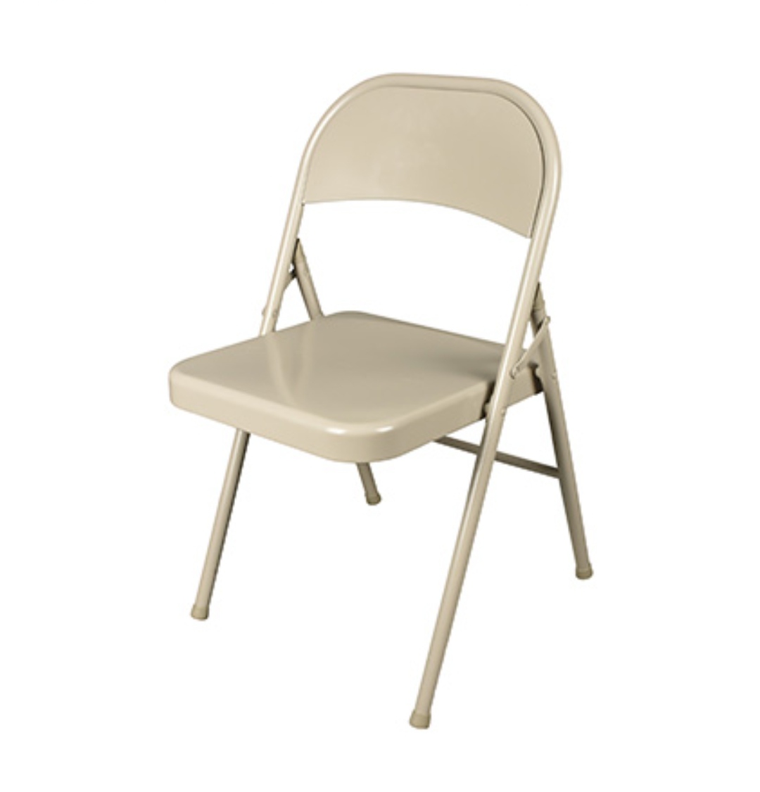 Silla Plegable Beige Sudden Comfort.