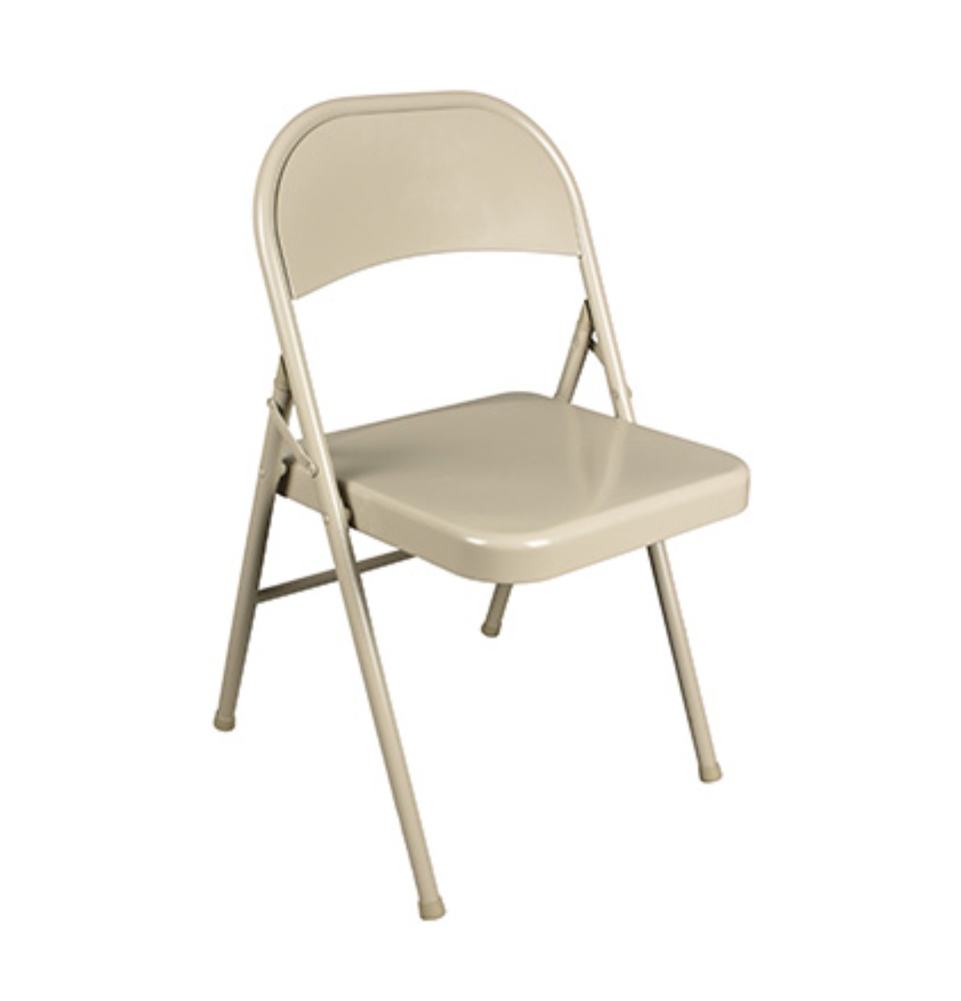 Silla Plegable Beige Sudden Comfort.