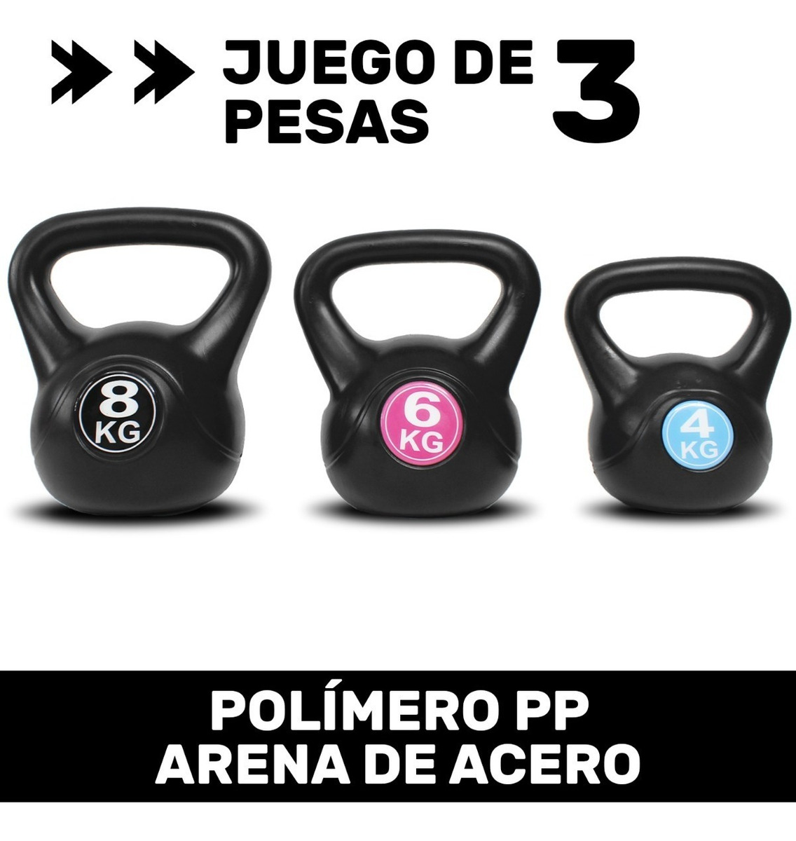 Pesas kettlebell online