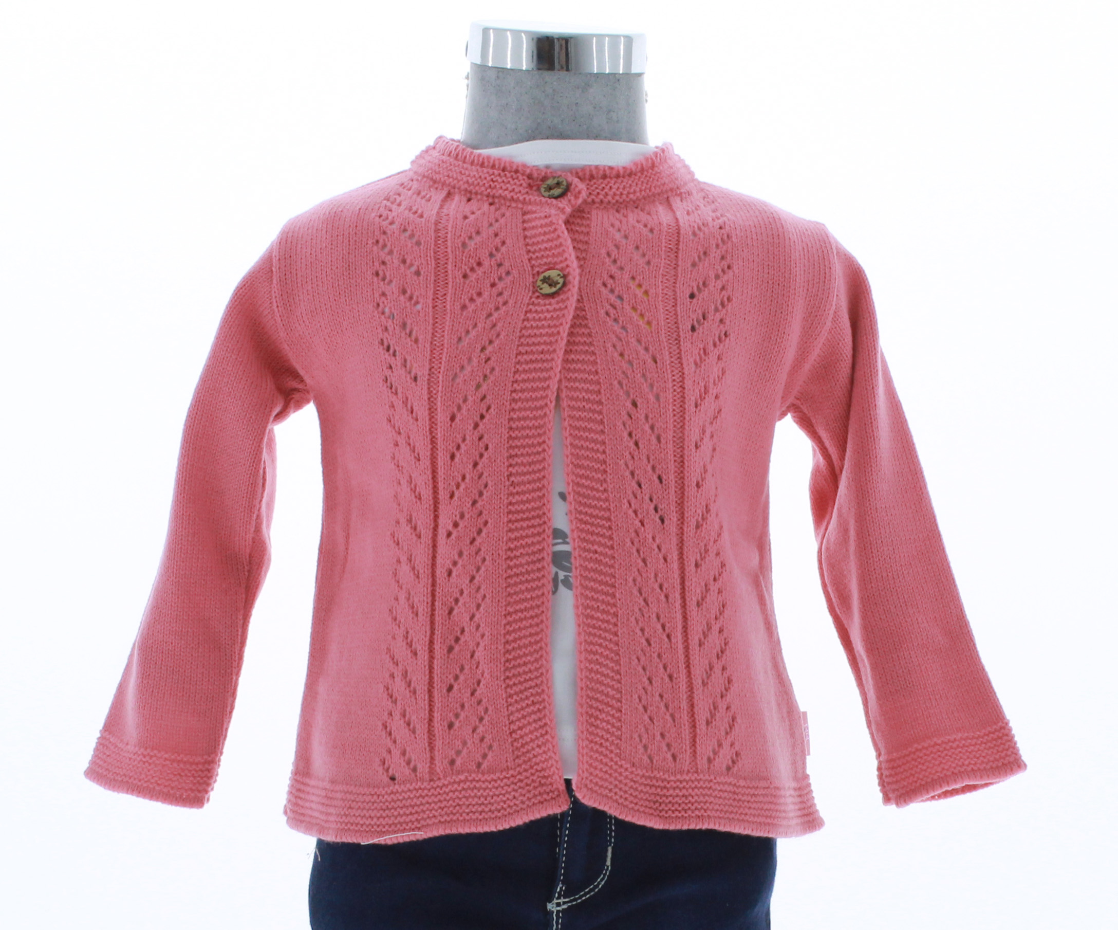 Sueter Niña Bebe Rosa 3151 0 a 3 Años.