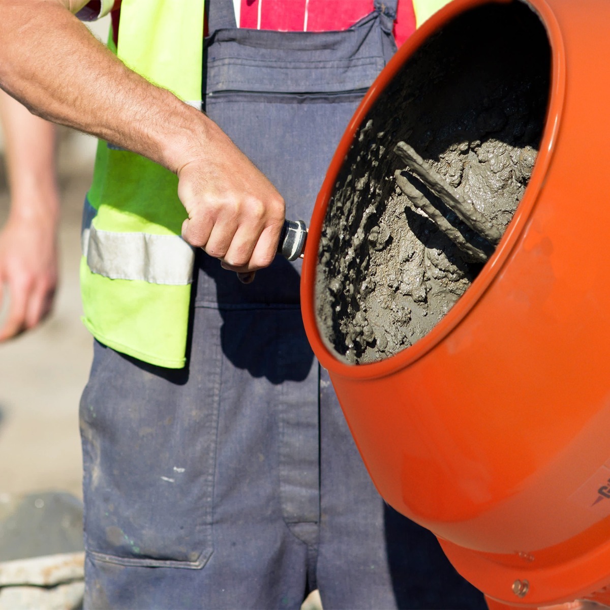 Revolvedora De Concreto Electrica 1 Hp 1/2 Saco 160 L