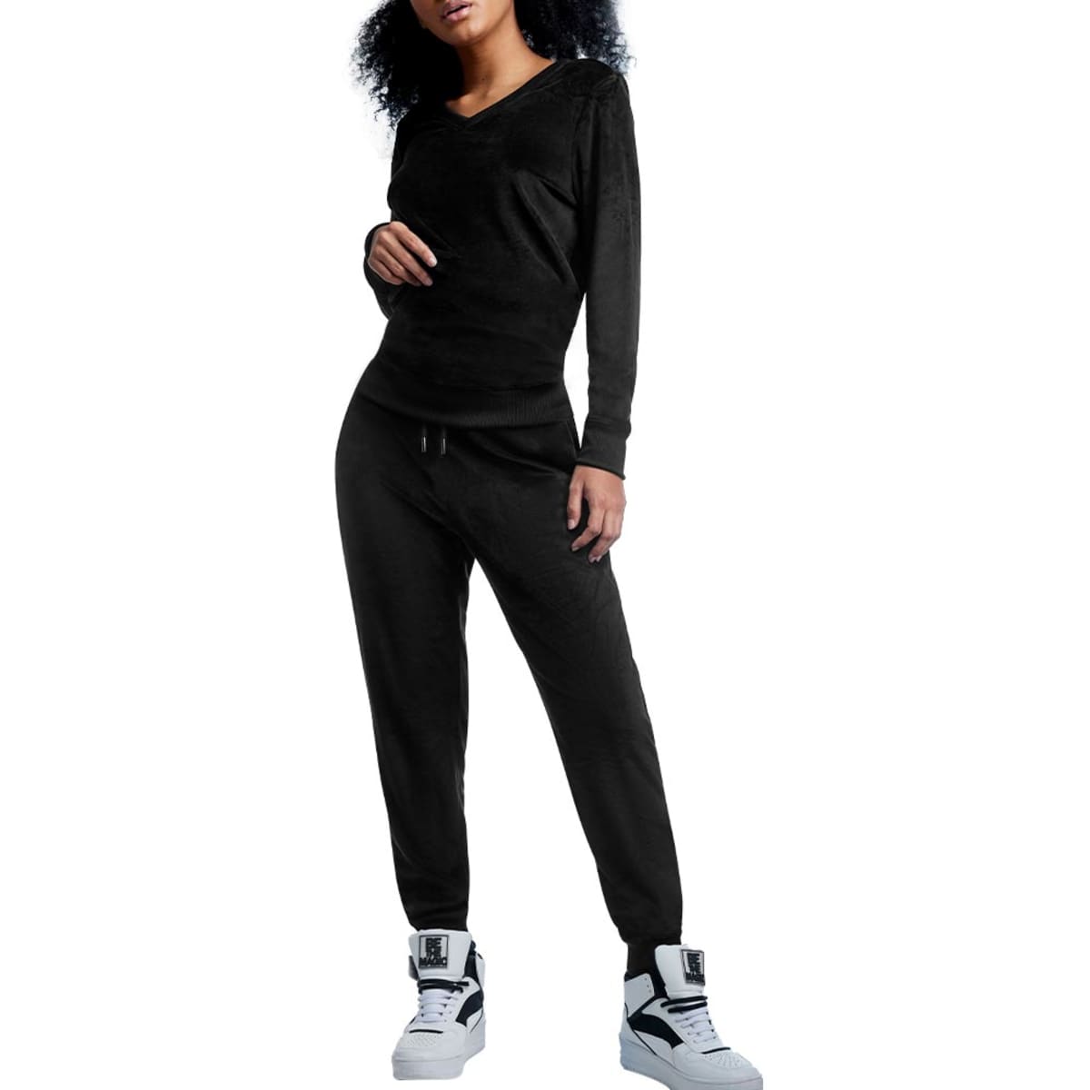Pants Conjunto 2 Piezas Casual Holly Land color Negro para Mujer 1036580