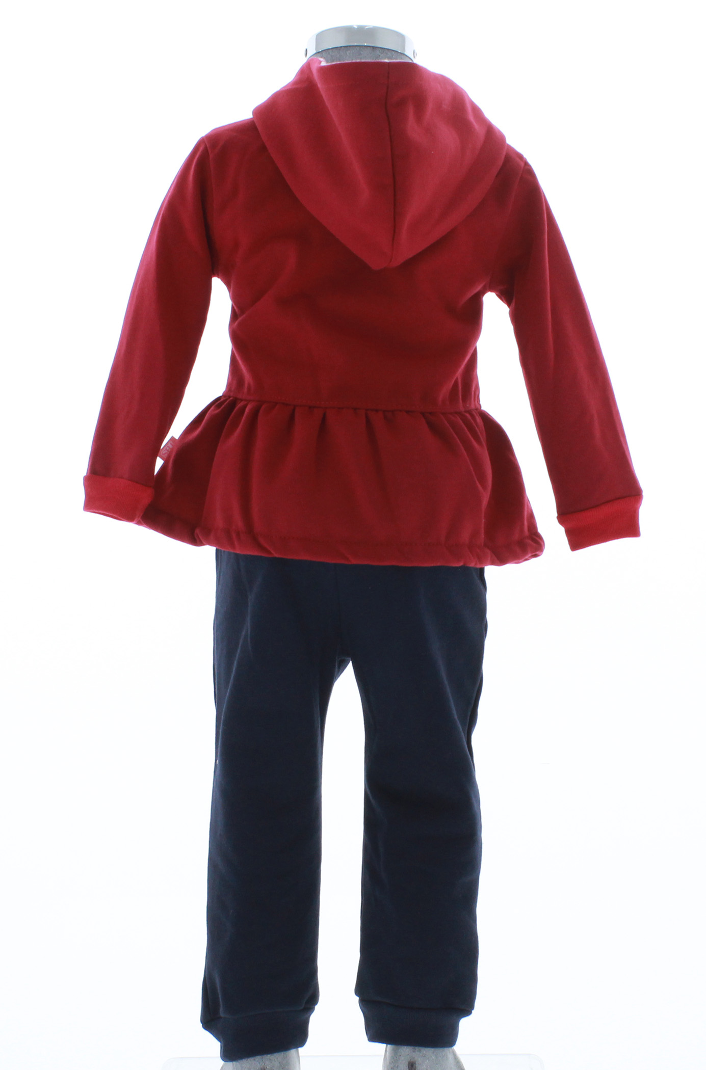 Conjunto Pants Niña Bebe Rojo 3155 0 a 3 Años.