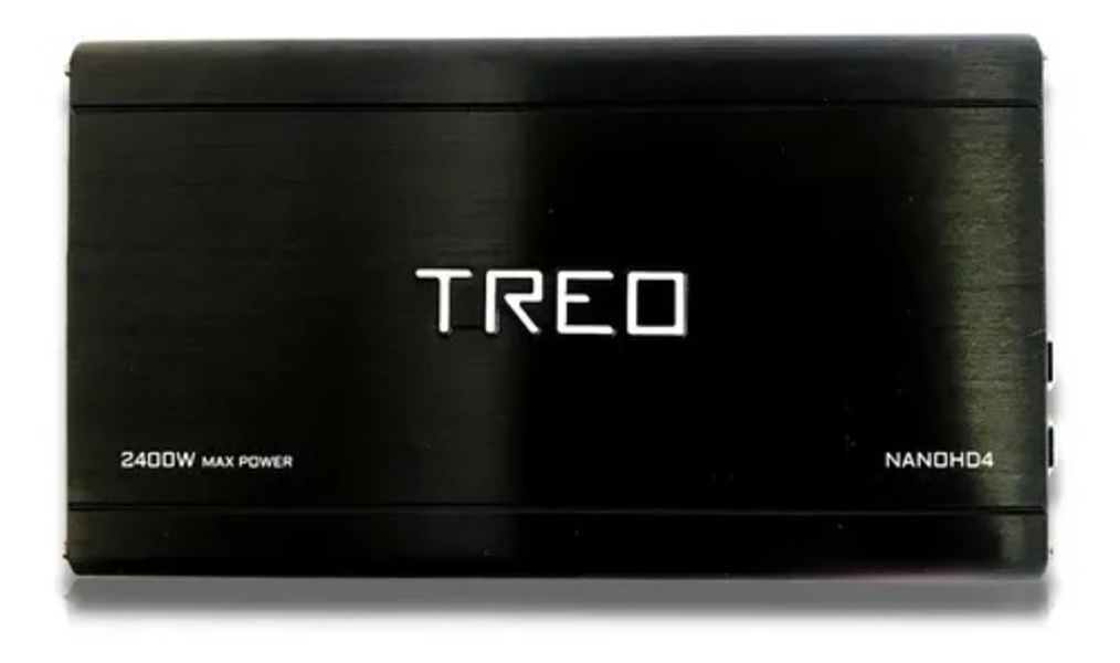 Amplificador Mini Treo Nanohd4 4 Canales 2400w Max Clase D