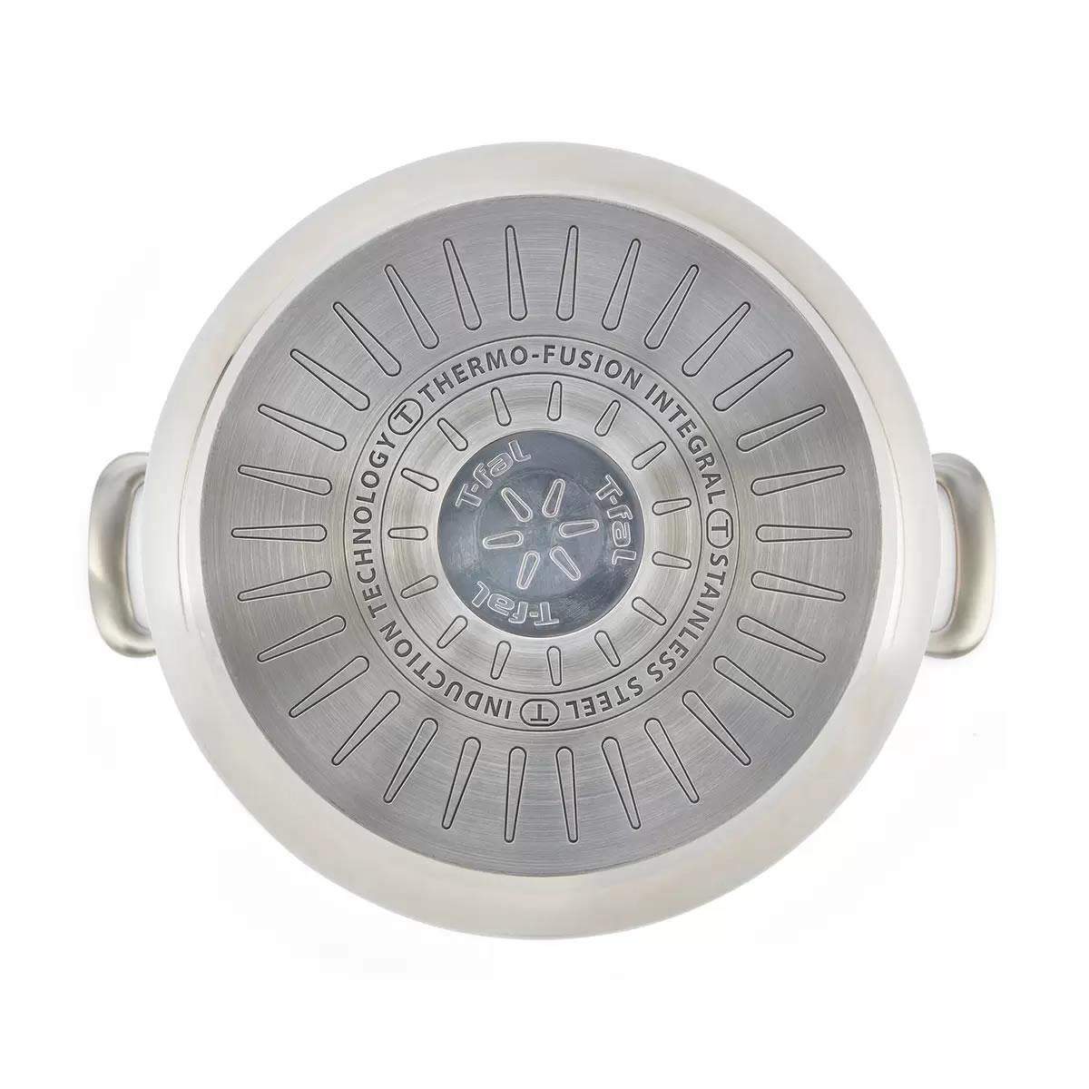 Olla De Acero Inoxidable Con Tapa T-Fal H8666484 De 15.14L CST