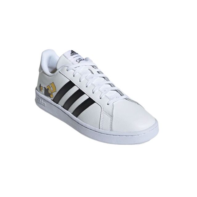 Tenis Adidas Grand Court Base Casual Los Simpson de Caballero