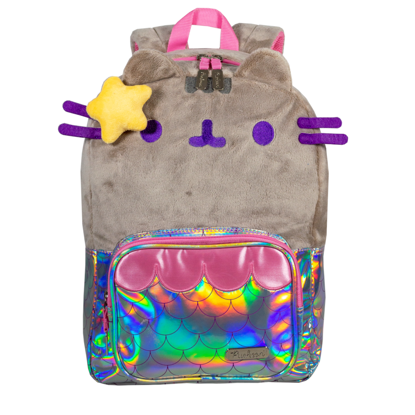 Mochila Gato Pusheen The Cat Sirena Mermaid Laptop Yadatex