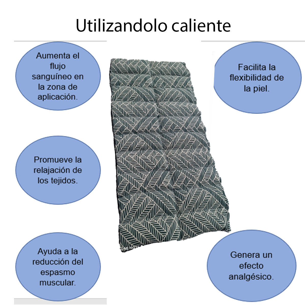 Compresa De Semilla Aromática para Espalda Lumbar Frío y/o calor
