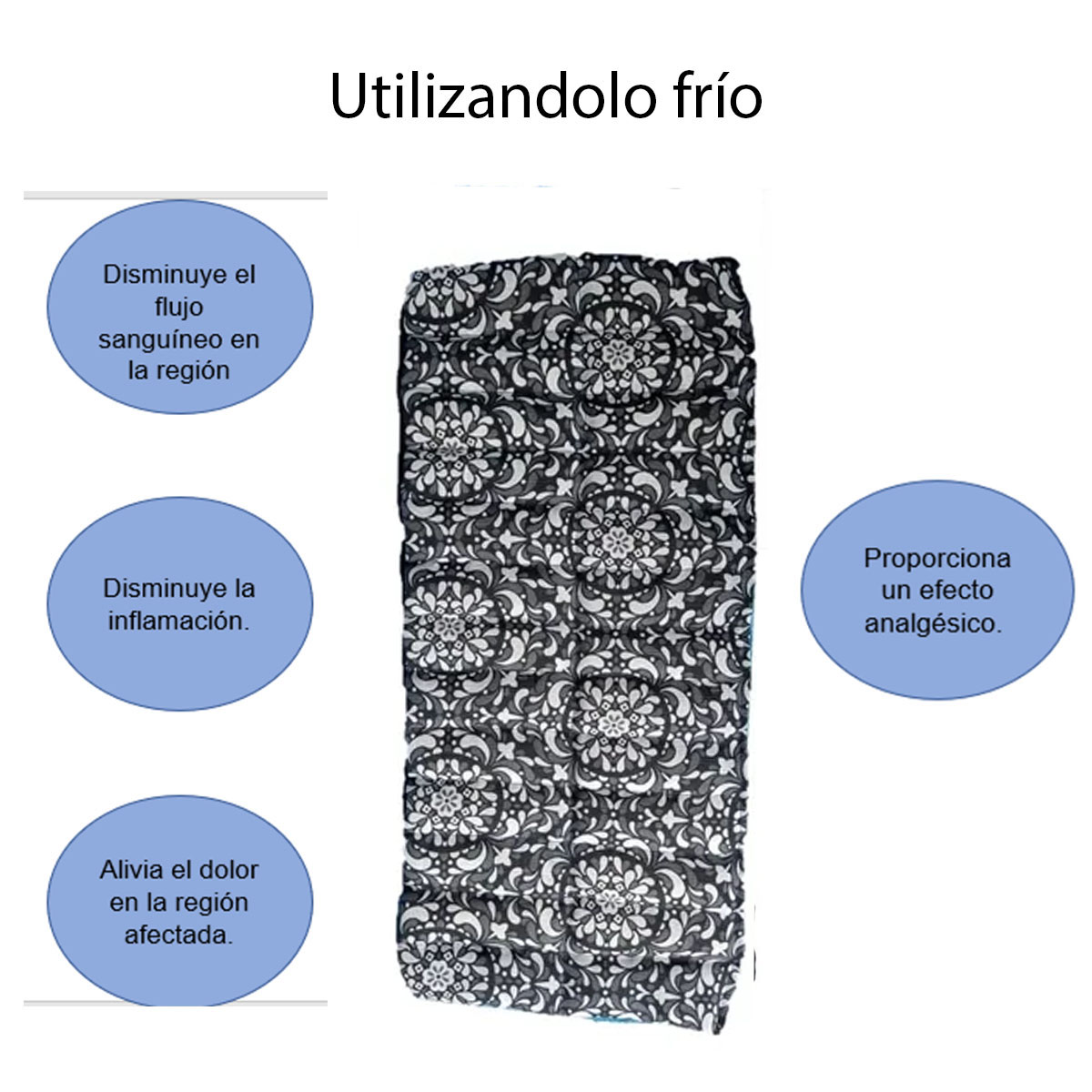 Compresa De Semilla Aromática para Espalda Lumbar Frío y/o calor