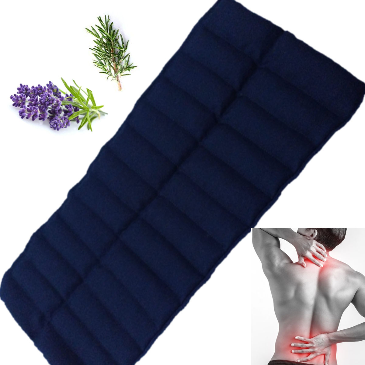 Compresa De Semilla Aromática para Espalda Lumbar Frío y/o calor