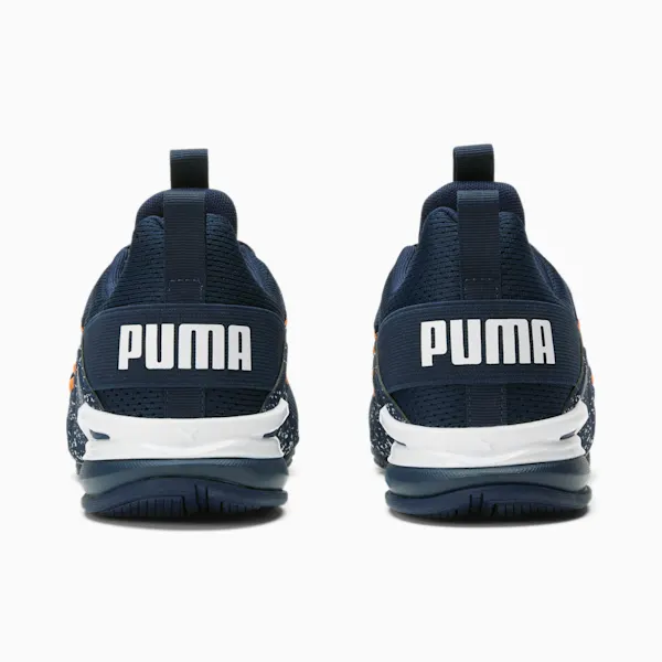 Tenis Puma Axelion Spirit Azul Marino de Niños Original