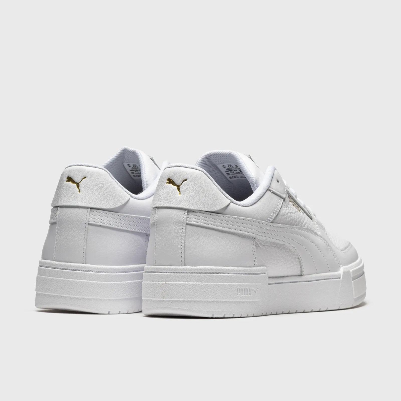 Tenis Puma Caven Blanco Dorado de Caballero Original