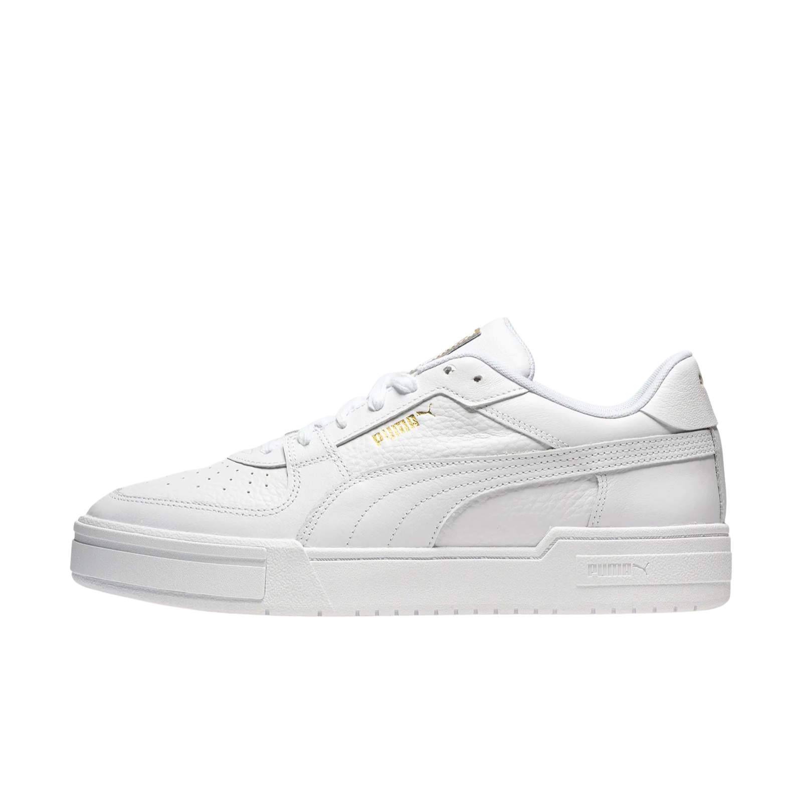 Tenis Puma Caven Blanco Dorado de Caballero Original