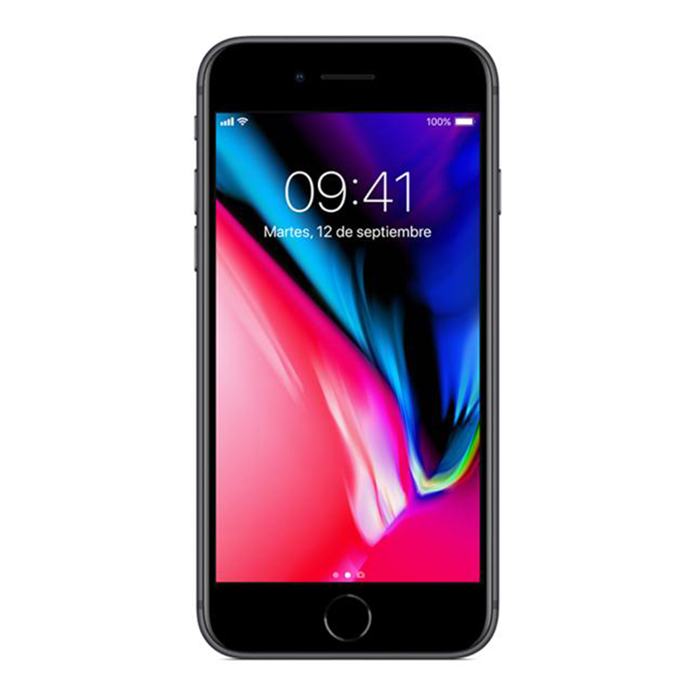 Apple Iphone 8 64GB LTE Negro Desbloqueado Reacondicionado Grado A