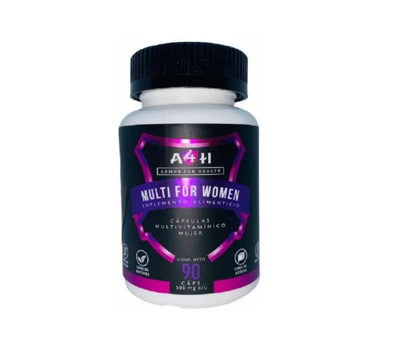 Multi For Women Vitaminas 90 Cáps Mujer A4h Colageno Biotina