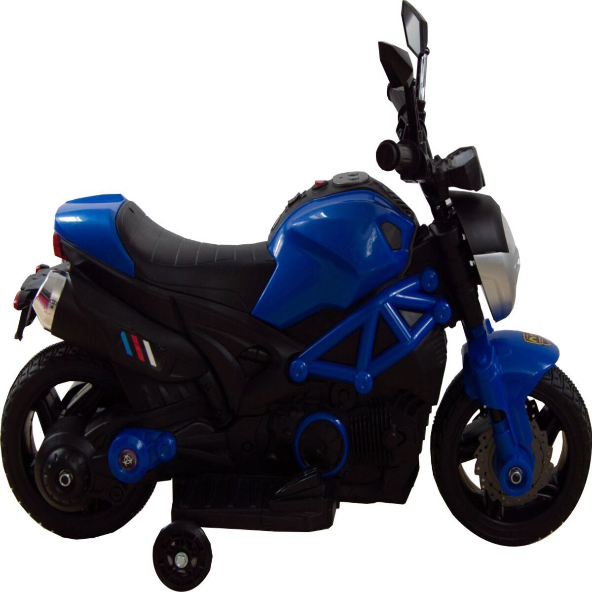 Moto Mini Pista Electrica Azul