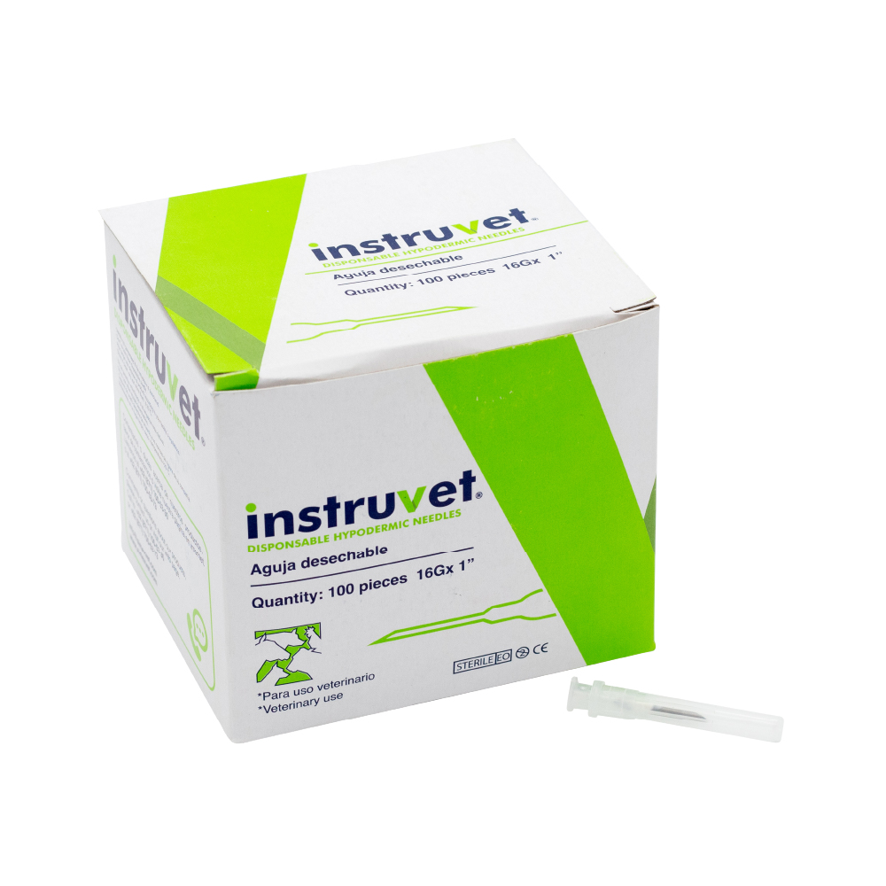 Aguja Desechable Instruvet