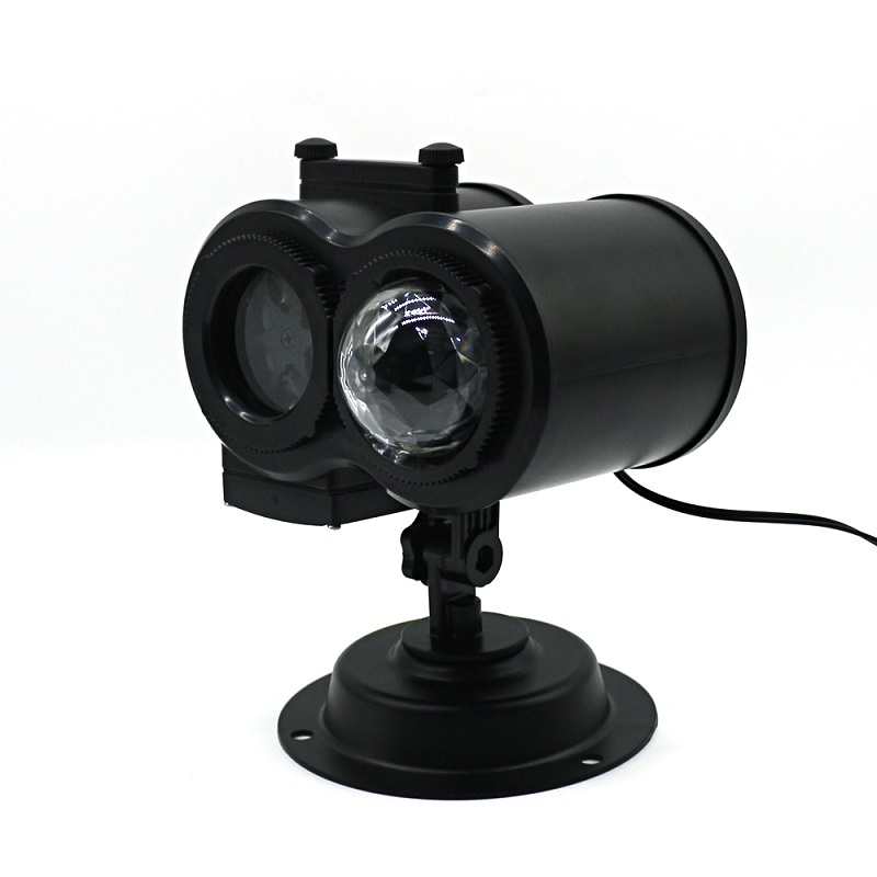 Proyector reflector Dual luces de Navidad Halloween toda ocasión Decoración exteriores 16 tarjetas + 10 efectos agua Artego 