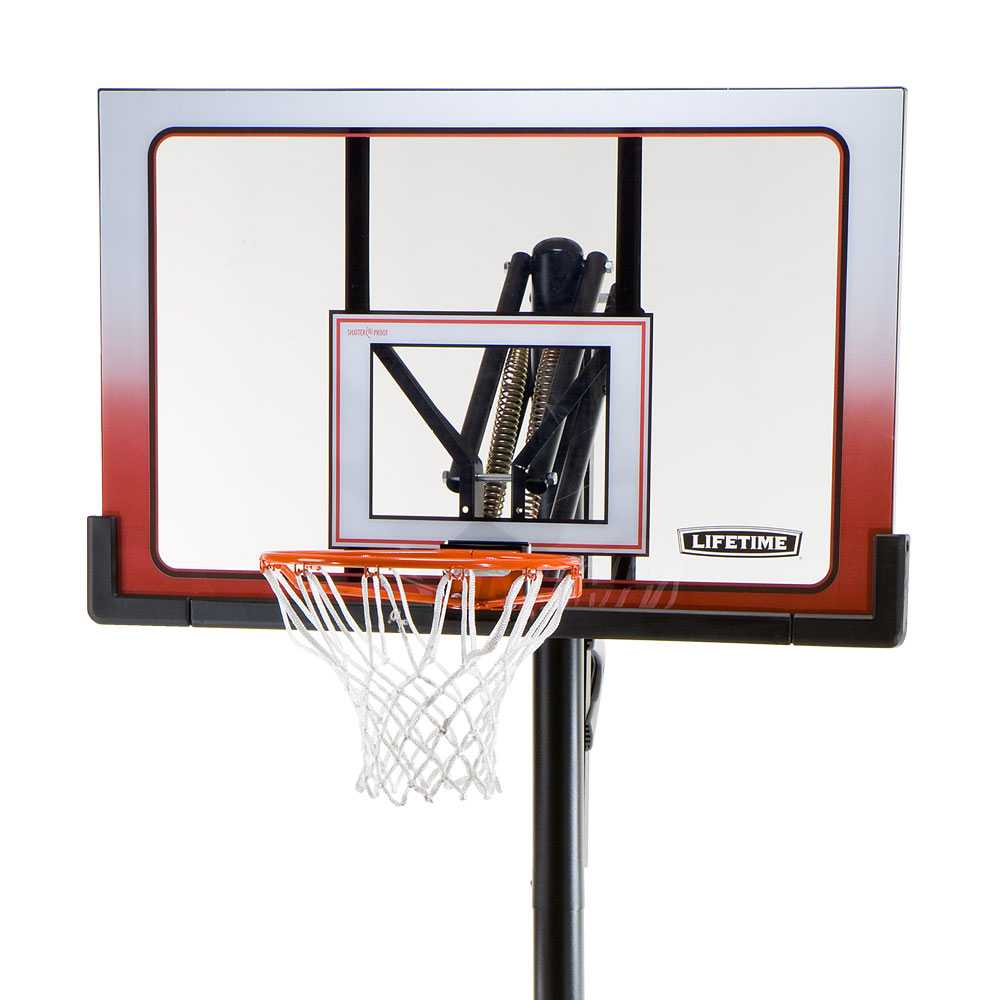 Tablero de Basquetbol Ajustable Portatil LIFETIME 52 pulgadas Policarbonato