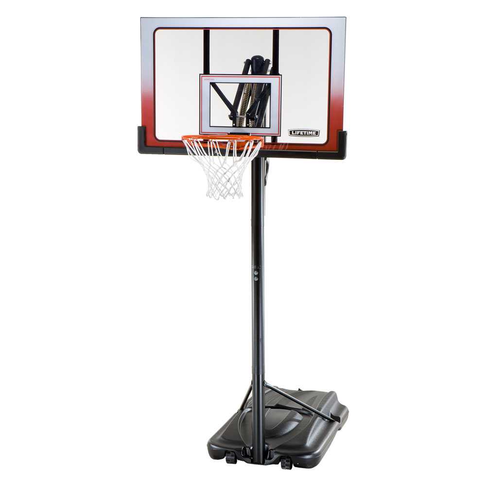 Tablero de Basquetbol Ajustable Portatil LIFETIME 52 pulgadas Policarbonato