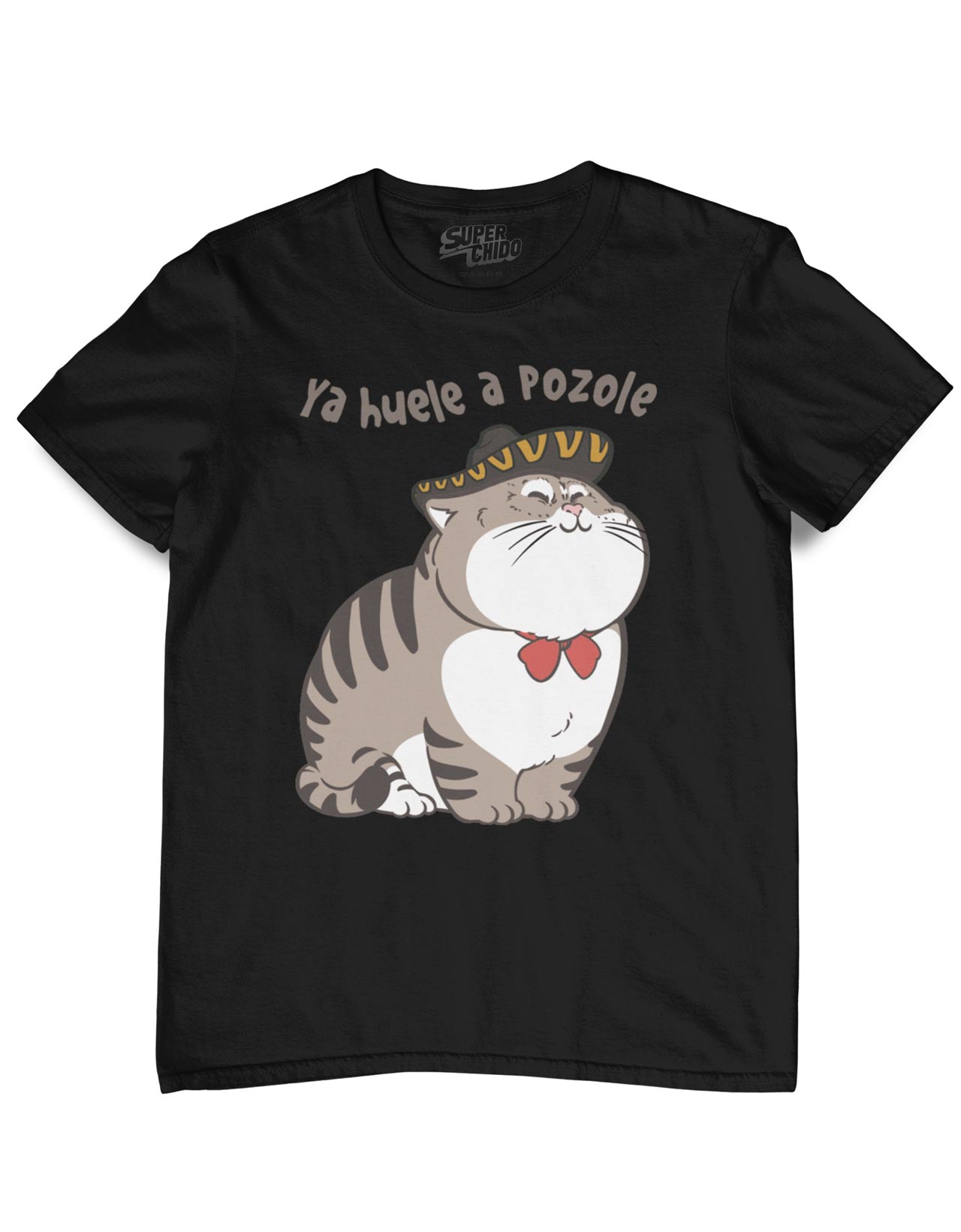 Playera Hombre MICHI POZOLERO Estampada DTG T-shirt