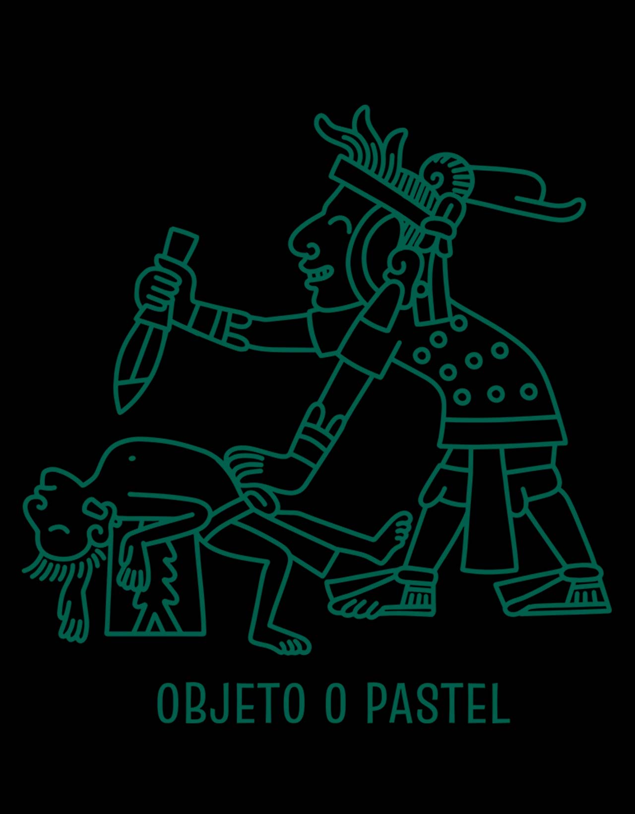 Playera Hombre Objeto o Pastel Estampada DTG T-shirt