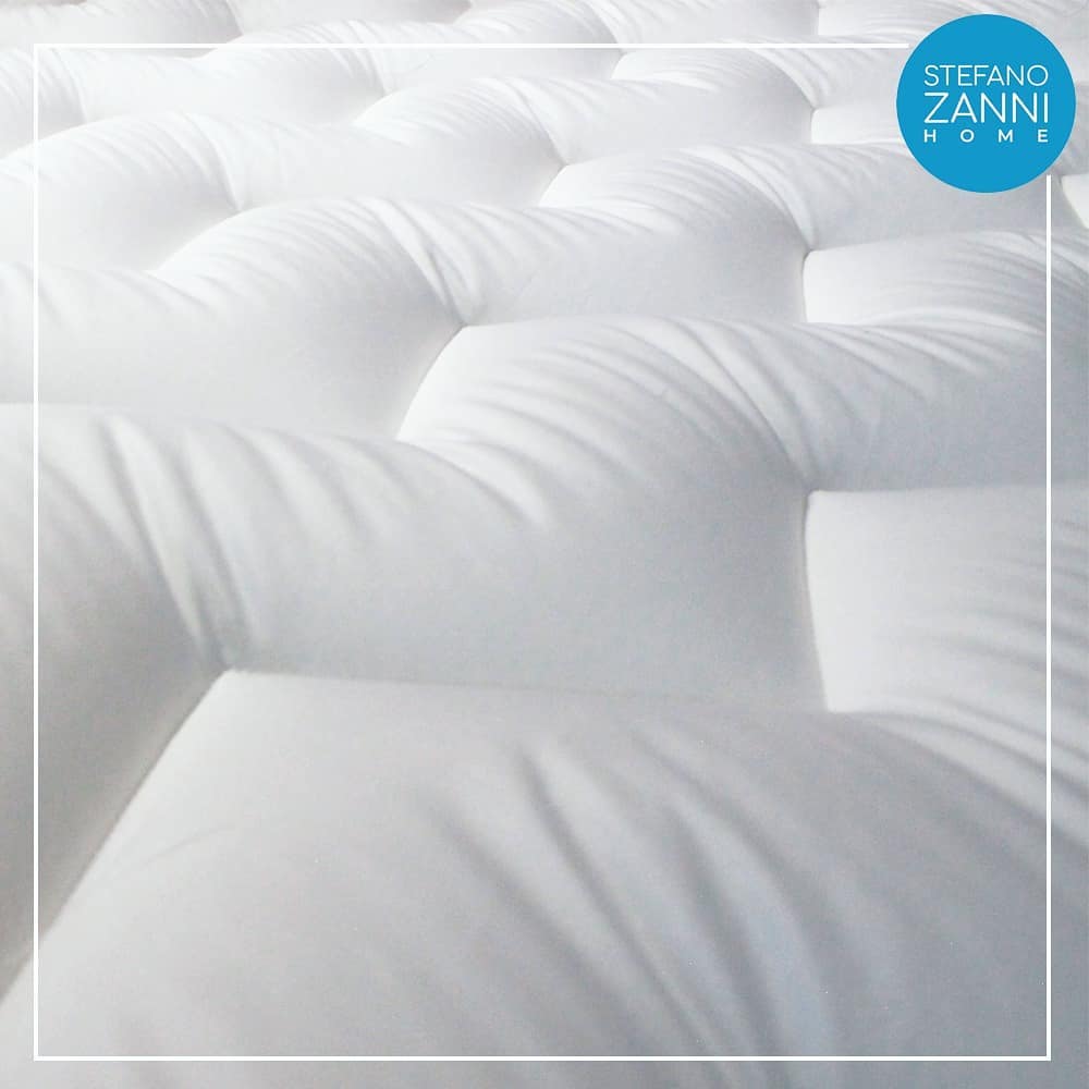 Cubre Colchón Tipo Colchoneta 100% Algodón con Extra Relleno 7 cm de Microfibras Recubiertas de Gel King Size