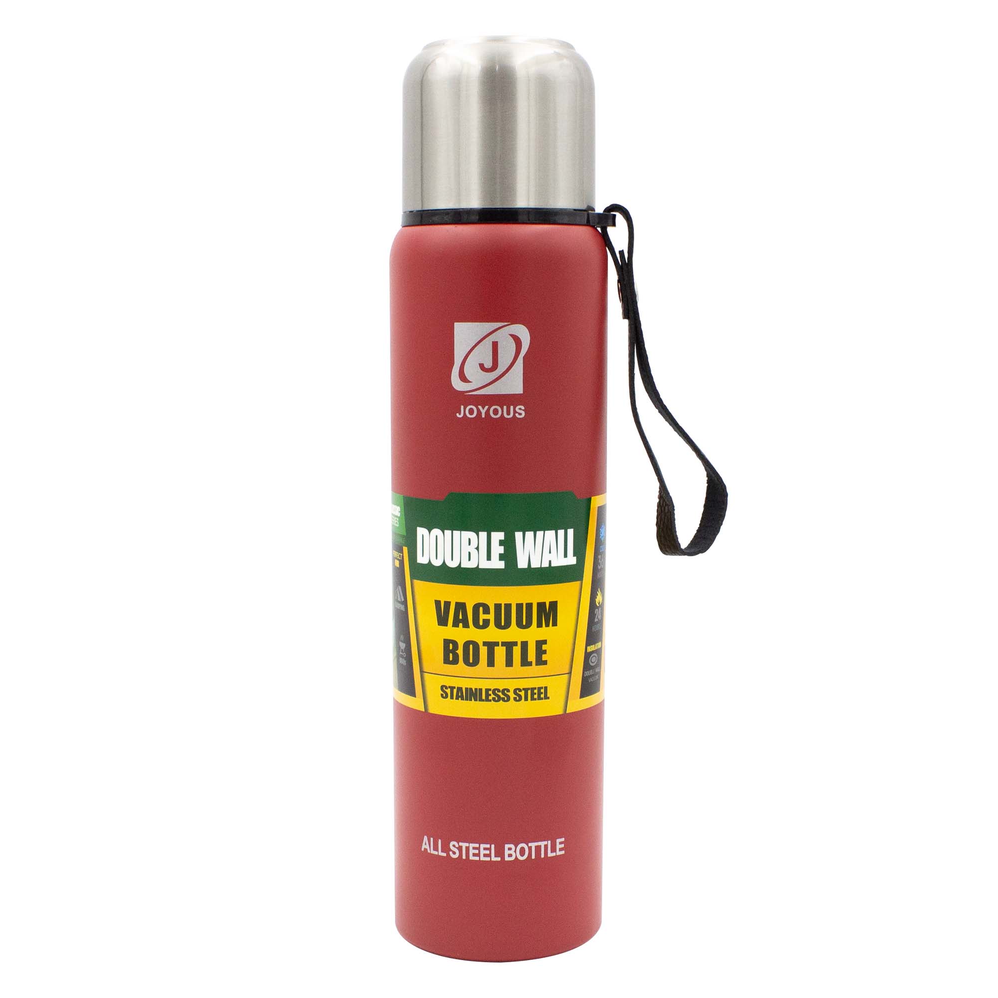 Termo Deportivo de Acero Inoxidable Acabado Metálico 1lt