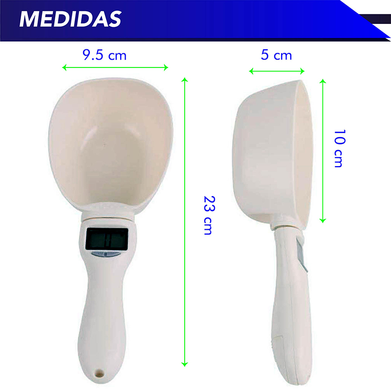 Bascula digital CHIC-FANTASY taza de medición, soporte de visualización portátil pesa hasta 800 gr/ 800 ml/ 28 oz/ 3.4 cup 