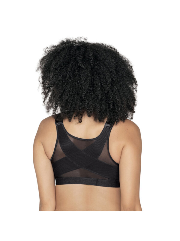 Brasier facilitador de postura con control de volumen del busto multi/functional