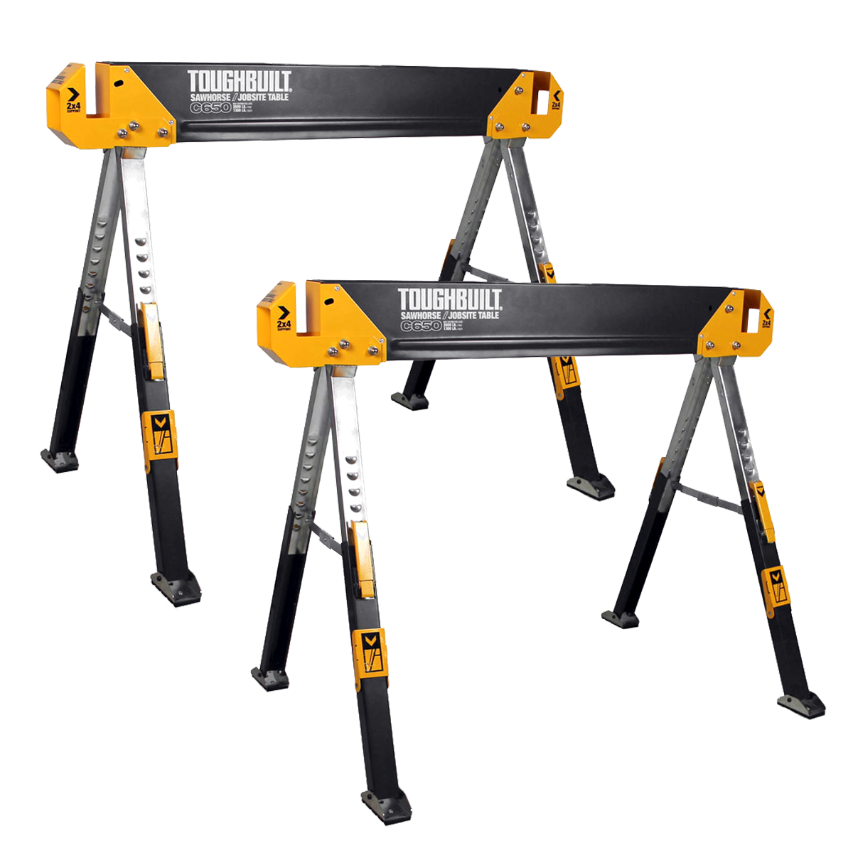 BURRO DE TRABAJO TOUGHBUILT TB-C650-BSE (2 PZAS)