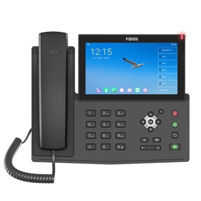 Teléfono IP FANVIL X7A - 7" - Pantalla Táctil - 20 Líneas SIP 