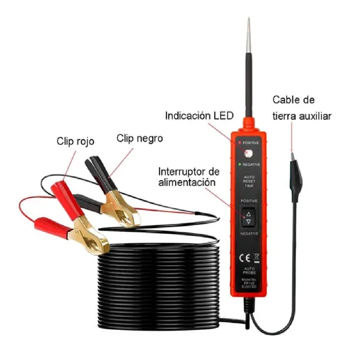 Comprobador De Circuitos Automotrices Em285