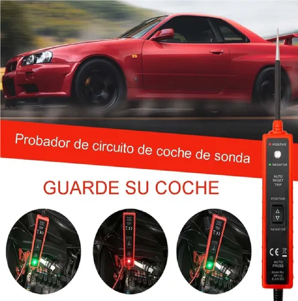 Comprobador De Circuitos Automotrices Em285