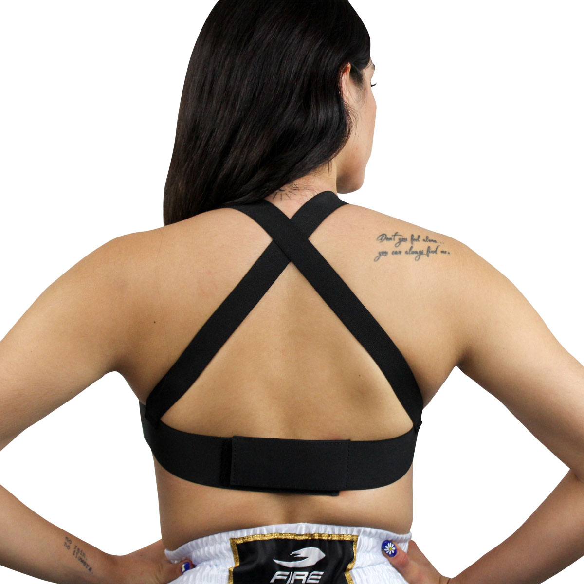 Peto protector para pecho femenil Fire Sports Azul