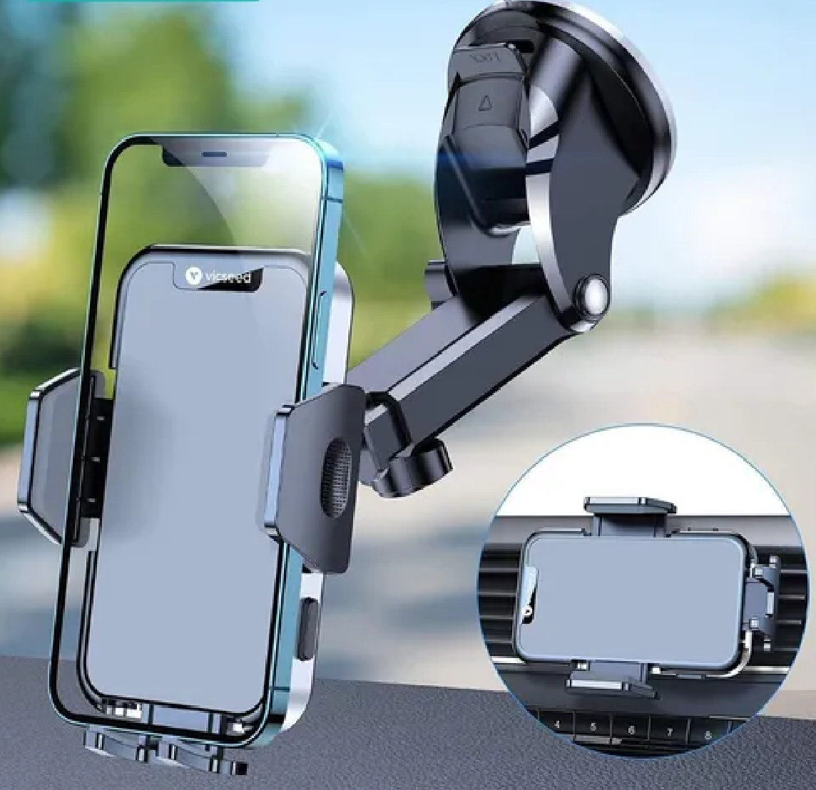 Soporte Para Teléfono Para Coche Estable Antichoque