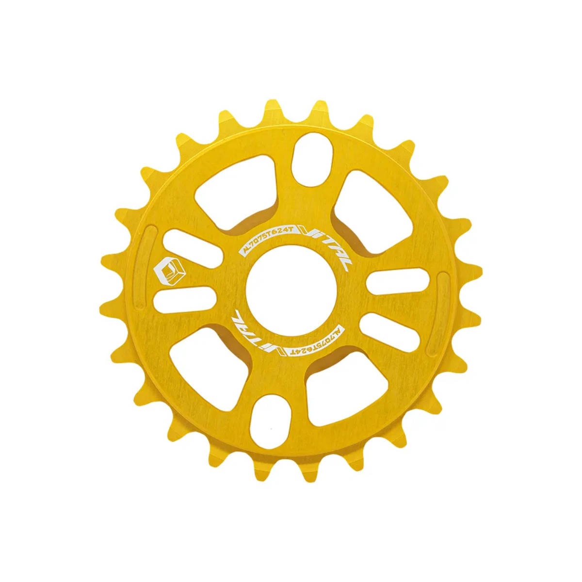 DISCO ESTRELLA PLATO VITAL VITDM01 BMX 24T 1/2 X 1/8´´ ALLOY DORADO ALUMINIO ENDY1