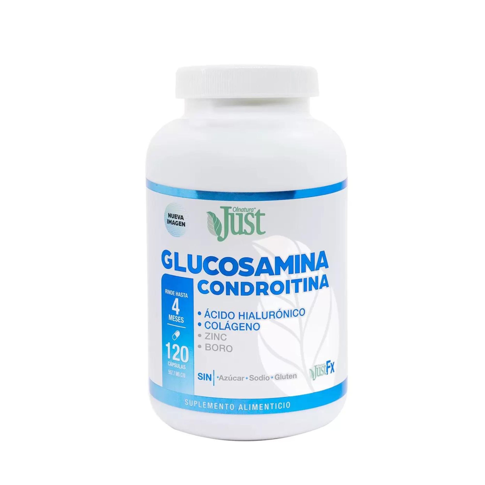 Just Glucosamina Condroitina 120 Caps Olnatura