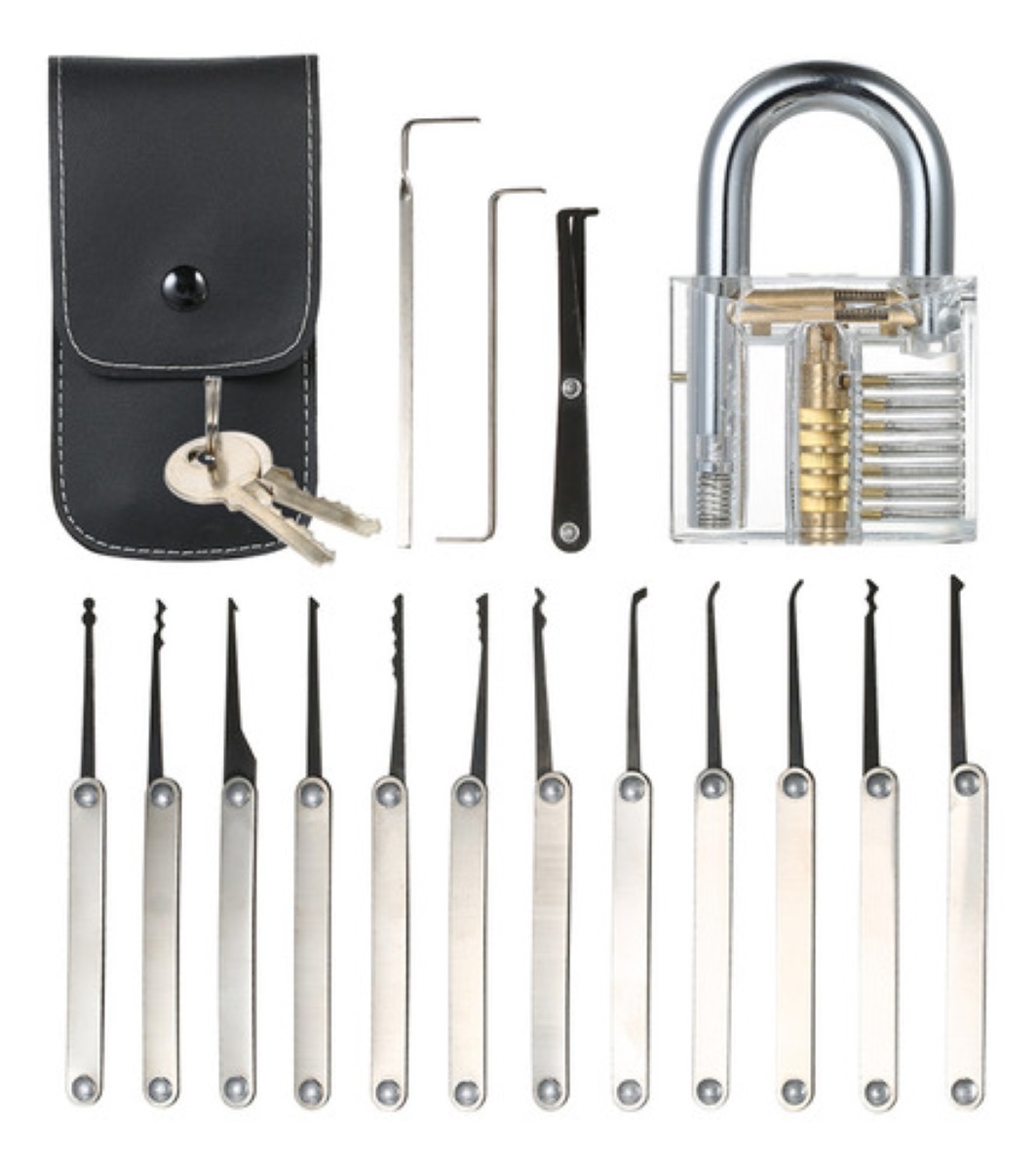 Kit De Ganzuas 15 Piezas, Para cerrajero