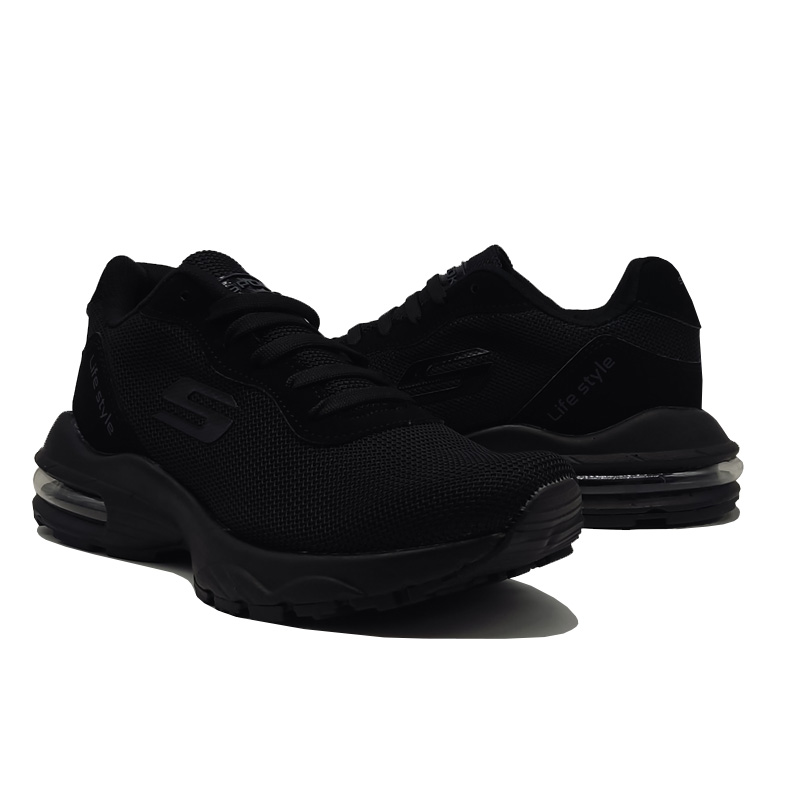 Tenis Spook 1040 Negro Total Mujer Gym Ejercicio Válvula Running Deportivos.