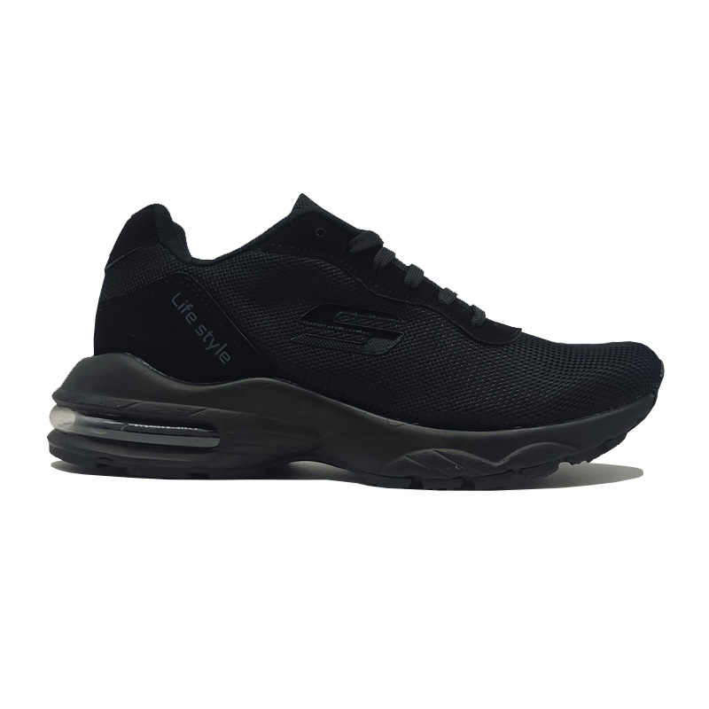 Tenis Spook 1040 Negro Total Mujer Gym Ejercicio Válvula Running Deportivos.