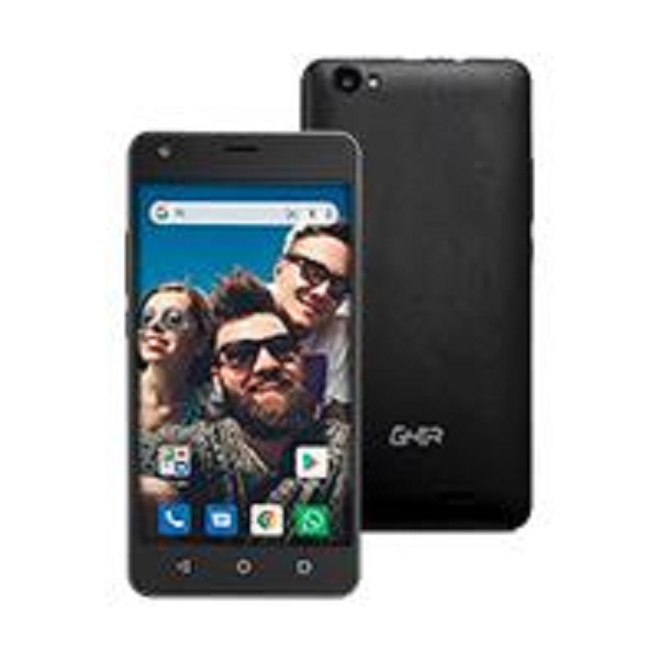 GHIA SMARTPHONE 3G/ 5 PULG /ANDROID GO 11 / CAMARA FRONTAL 2 M/ CAMARA TRASERA 5M/ 1GB 8GB / WIFI / BT / NEGRO