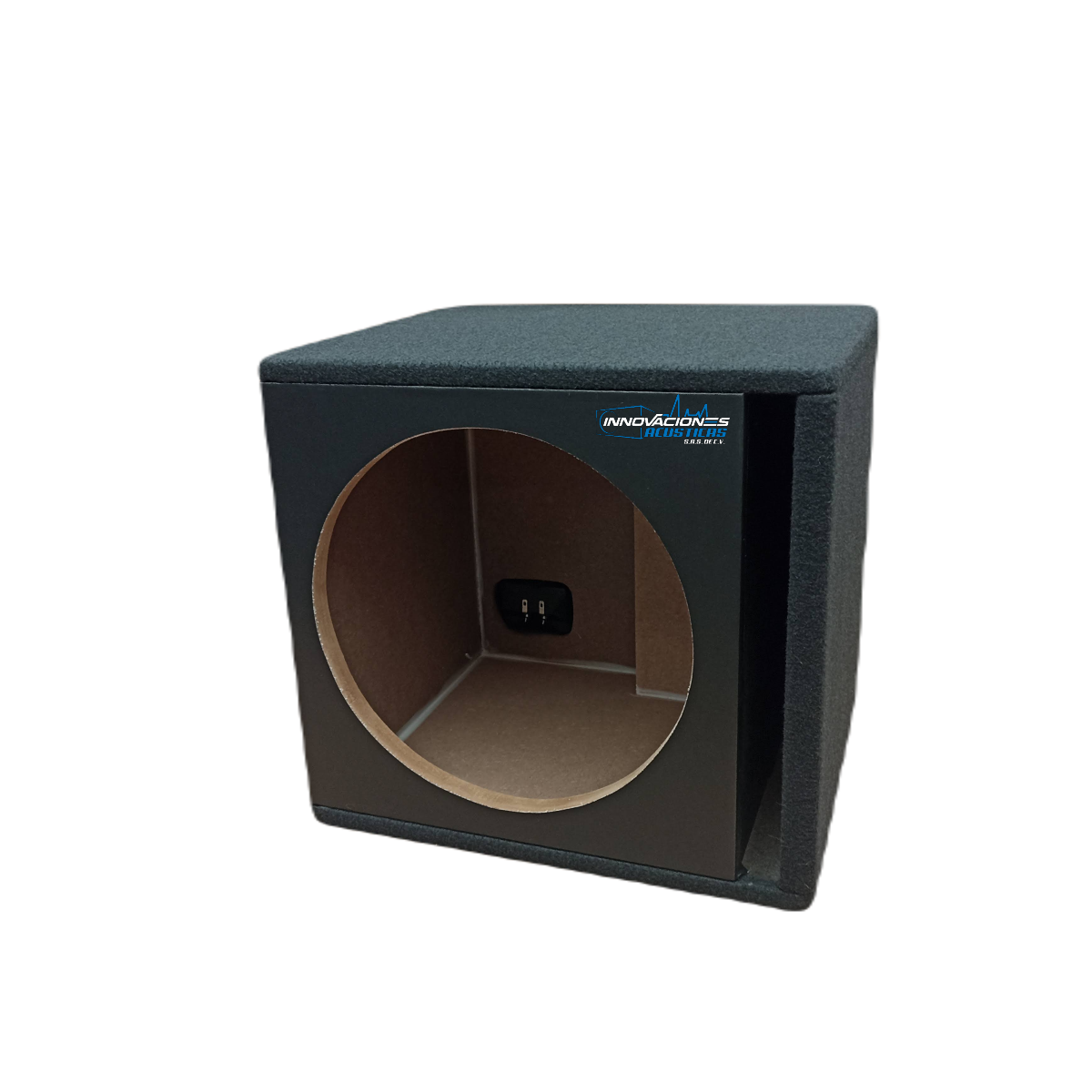 cajon para un woofer de 12" ventilado