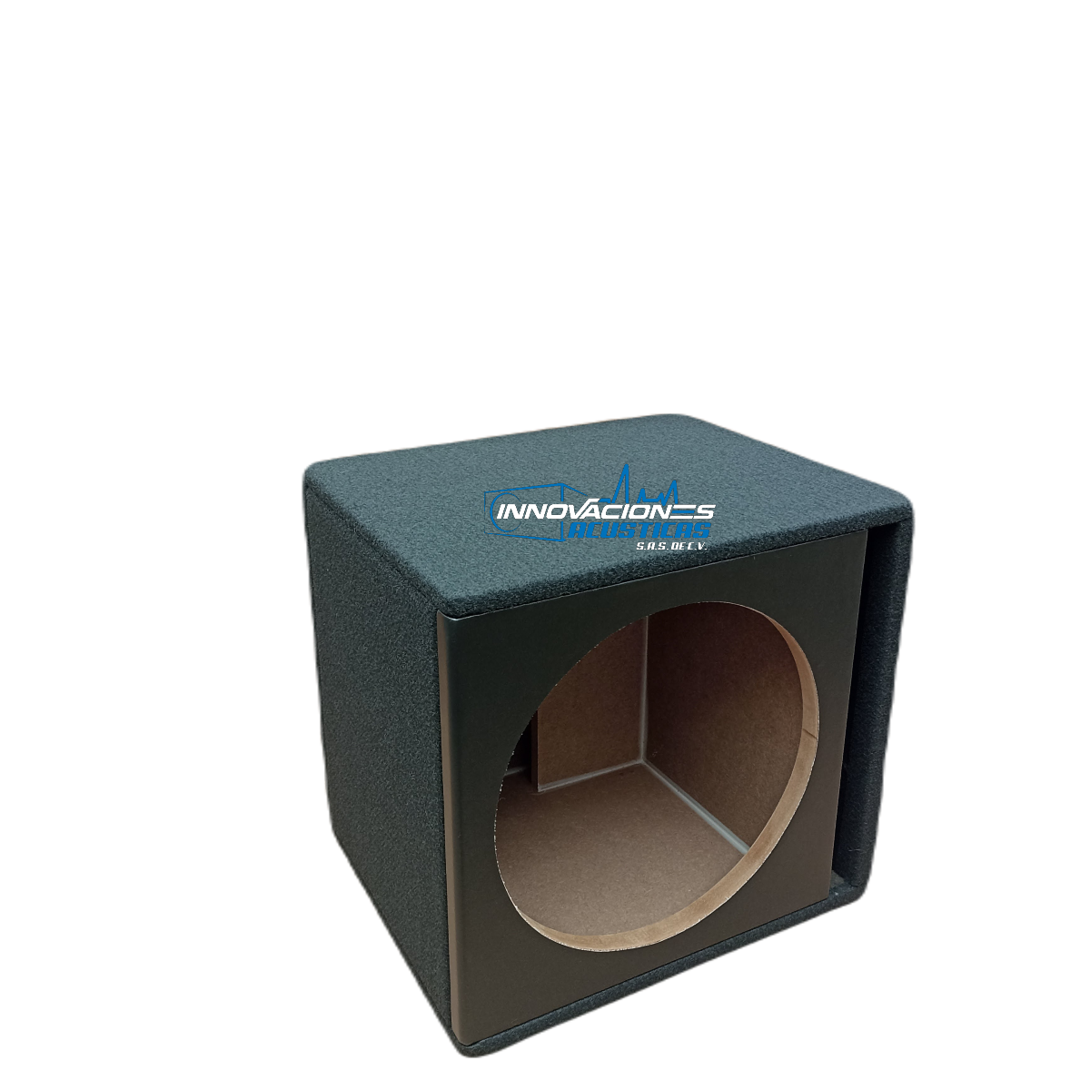 cajon para un woofer de 12" ventilado