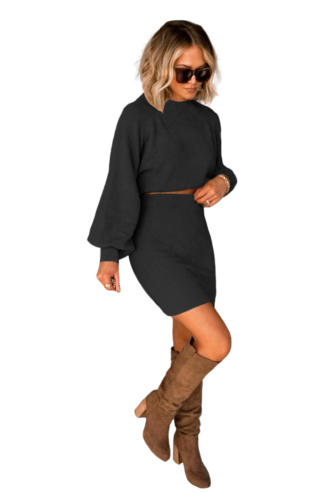 Conjunto Falda Y Sueter Casual