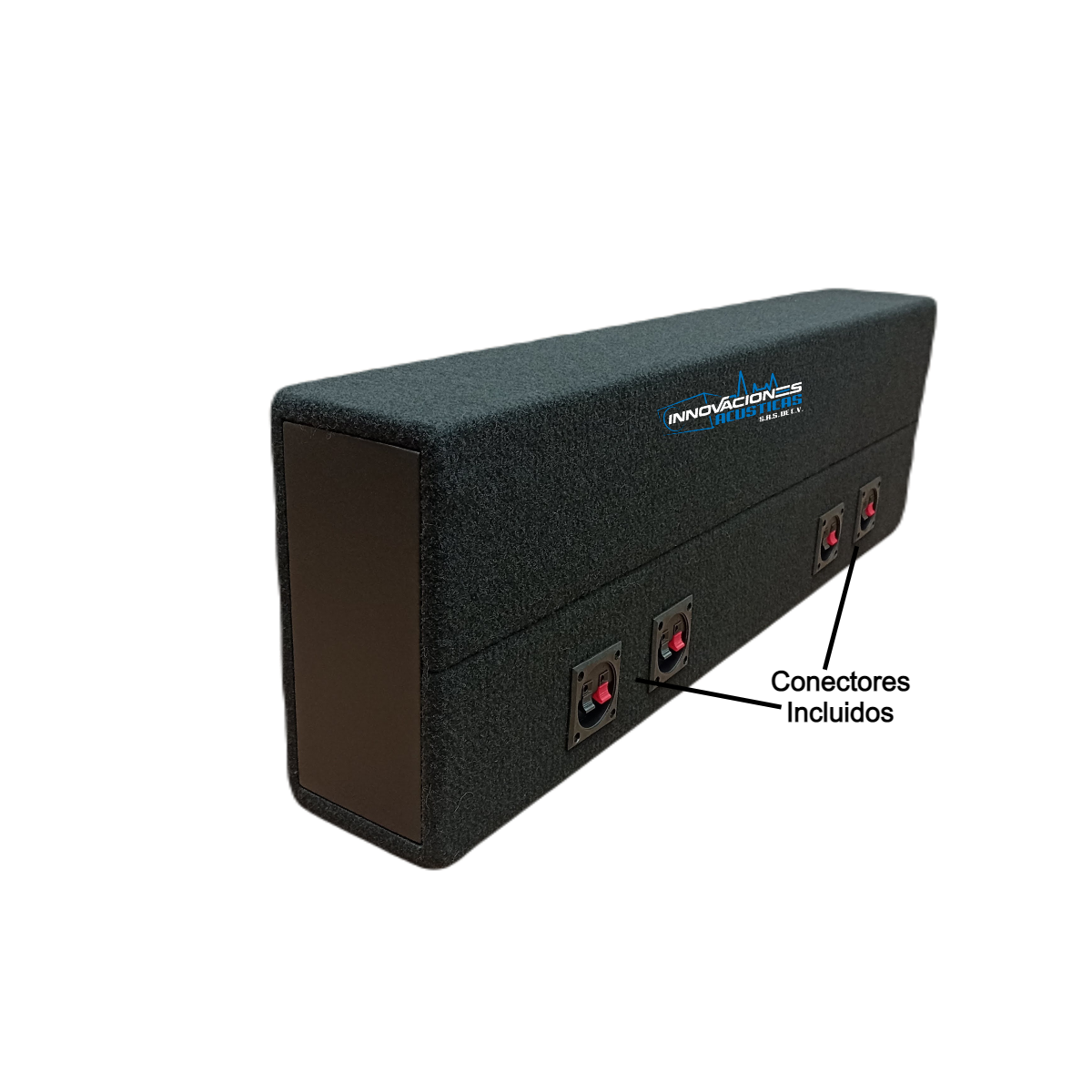 Cajon Para 4 Bocinas 6.5 Pulgadas Sellado Ractangular
