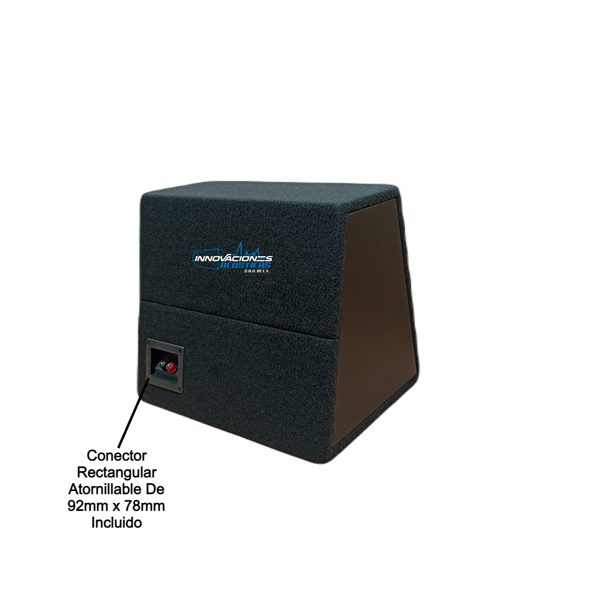 Cajon Para Un Woofer De 10 Pulgadas Sellado Tipo Piramide