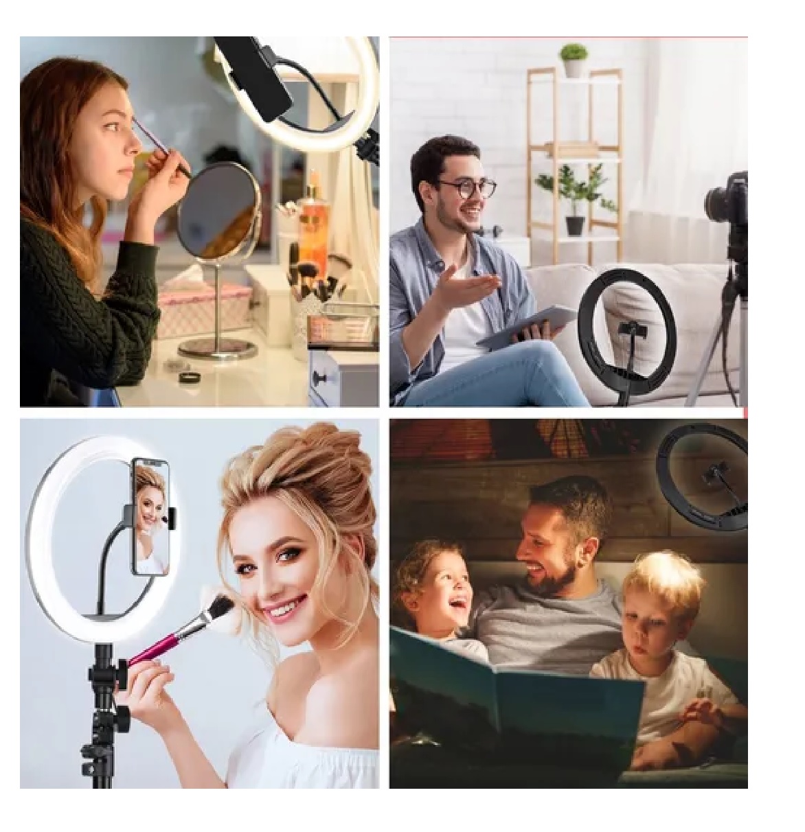 Aro De Luz Led De 10 Pulgadas Con Trípode Luz De Maquillaje