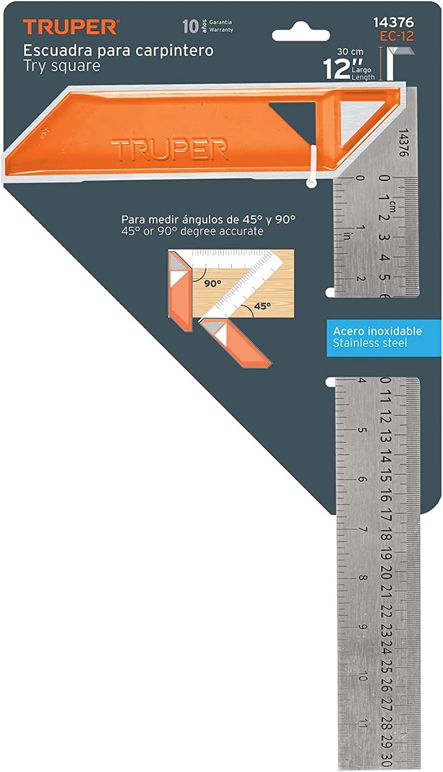 Escuadra para Carpintero 10" EC-10