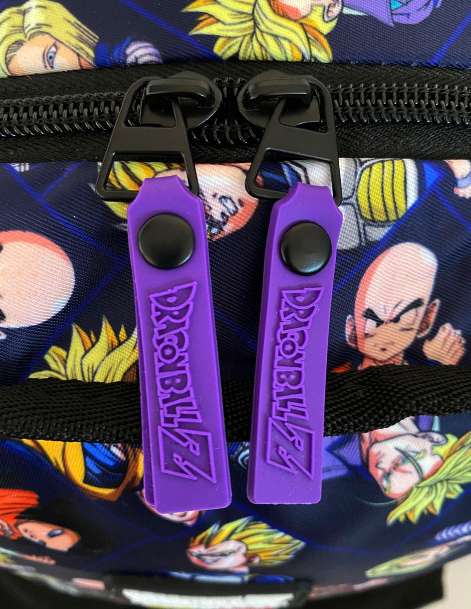 Mochila Dragon Ball Z Trunks Dbz Reversible Edición Especial
